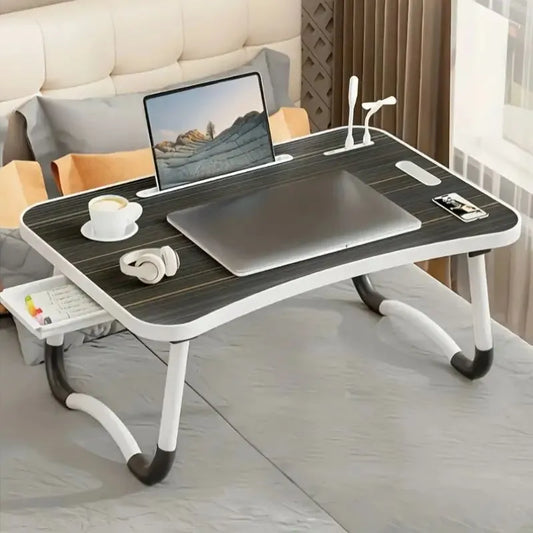 Laptop desk tray